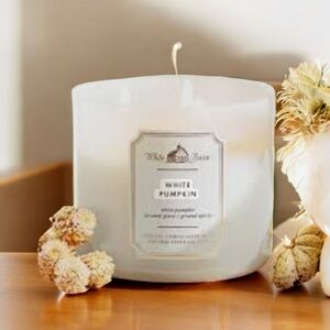 Nwt Bath & Body Works White Pumpkin Scented Candle